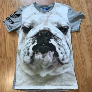 Adidas shirt with bulldog Clearance